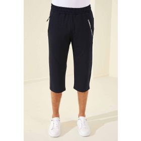 Tommy Life 83092 Ön Cep Detaylı Standart Kalıp Klasik Paça Lacivert Erkek Kapri