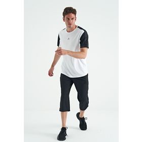 Tommy Life 83096 Siyah Bağcıklı Standart Kalıp Fermuar Cepli Aktif Spor Erkek Kapri