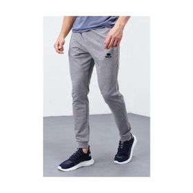 Tommy Life 84343 Cep Fermuarlı Gri Melanj Erkek Eşofman Altı