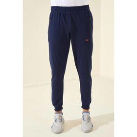 Tommy Life 84651 İndigo Fermuar Cepli Standart Kalıp Jogger Erkek Eşofman Altı