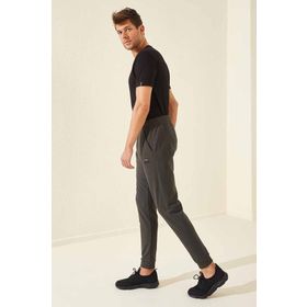 Tommy Life 84652 Klasik Cepli Standart Kalıp Manşetli Haki Erkek Eşofman Altı