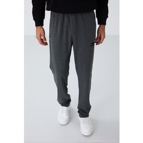 Tommy Life 84669 Antrasit Melanj Erkek Fermuar Cepli Dar Kesim Klasik Paça Eşofman Alt