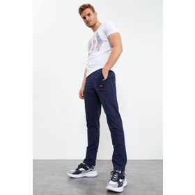 Tommy Life 84669 Fermuar Cepli Dar Kalıp Klasik Paça İndigo Erkek Eşofman Altı