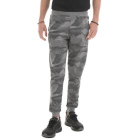 Tommy Life 84754 Gri Melanj Kamuflaj Desenli Dar Kalıp Jogger Erkek Eşofman Altı