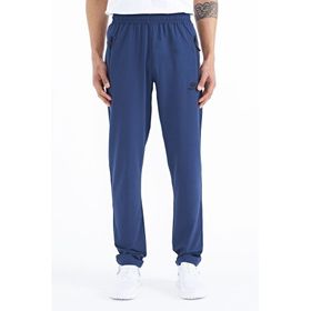 Tommy Life 84768 İndigo Erkek Fermuarlı Üç Cepli Standart Kalıp Klasik Paça Eşofman Alt