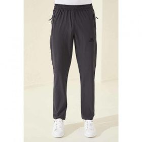 Tommy Life 84768_01 Antrasit Erkek Fermuarlı Üç Cepli Standart Kalıp Klasik Paça Eşofman Alt