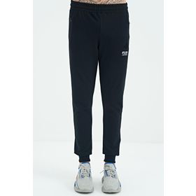 Tommy Life 84907 Kane Lacivert Logo Nakışlı Cepli Jogger Erkek Eşofman Alt