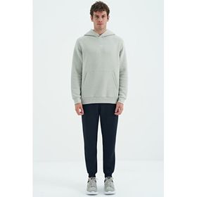 Tommy Life 84929 Lacivert Fermuar Cepli Bağcıklı Şardonlu Jogger Erkek Eşofman Altı