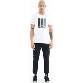 Tommy Life 84936 Lacivert Yan Basklılı Fermuar Cepli Bağcıklı Jogger Erkek Eşofman Altı