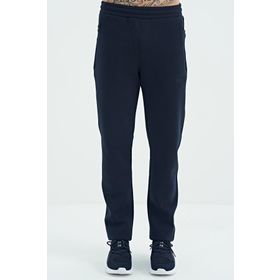 Tommy Life 84942 Lacivert Fermuar Cepli Bağcıklı Lastikli Bel Şardonlu Erkek Eşofman Altı