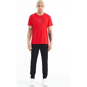 Tommy Life 84951 Siyah Bağcıklı Logo Nakışlı Erkek Eşofman Alt