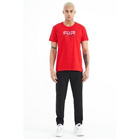 Tommy Life 84952 Siyah Bağcıklı Fermuar Cepli Jogger Erkek Eşofman Altı