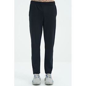 Tommy Life 84955 Lacivert Bağcıklı Arka Gizli Cep Detaylı Standart Kalıp Erkek Eşofman Alt