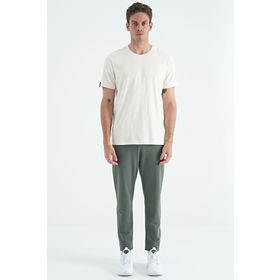 Tommy Life 84967 Çağla Logo Nakış Detaylı Yan Cepli Standart Kalıp Erkek Eşofman Alt