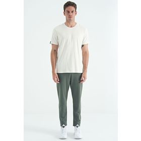 Tommy Life 84967 Çağla Logo Nakış Detaylı Yan Cepli Standart Kalıp Erkek Eşofman Alt
