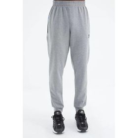 Tommy Life 84991 Gri Melanj Baskı Detaylı Bağcıklı Rahat Kalıp Erkek Eşofman Alt