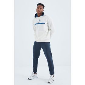 Tommy Life 84994 İndigo Bağcıklı Ön Dikiş Detaylı Standart Kalıp Erkek Eşofman Alt
