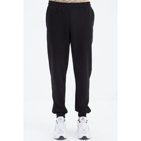Tommy Life 84999 Siyah Bağcıklı Dar Paça Erkek Eşofman Alt