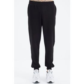 Tommy Life 84999 Siyah Bağcıklı Dar Paça Erkek Eşofman Alt