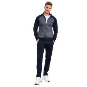 Tommy Life 85113 Dik Yaka Çift Renk Rahat Form Klasik Paça Erkek Eşofman Takımı