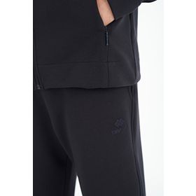 Tommy Life 85201 Lacivert Logo Nakışlı Dik Yaka Fermuarlı Gizli Cep Detaylı Erkek Eşofman Takım