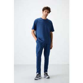 Tommy Life 85251 Parlament Pamuklu Kalın Yumuşak Dokulu Oversize Fit Basic Erkek Eşofman Takımı