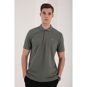 Tommy Life 87748 Çağla Erkek Basic Logolu Standart Kalıp Triko Polo Yaka T-Shirt