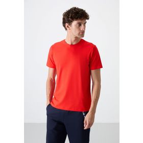 Tommy Life 87911 Fiesta Erkek Basic Kısa Kol Standart Kalıp O Yaka T-Shirt