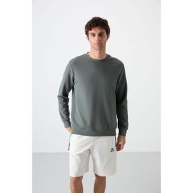 Tommy Life 88053 Çağla Basic O Yaka Rahat Form Erkek Sweatshirt