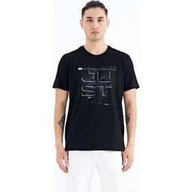 Tommy Life 88170 Beyaz Yazı Baskılı O Yaka Standart Kalıp Erkek T-Shirt
