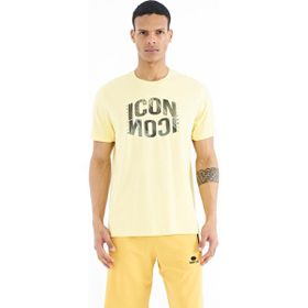 Tommy Life 88174 Beyaz Yazı Baskılı O Yaka Standart Kalıp Erkek T-shirt