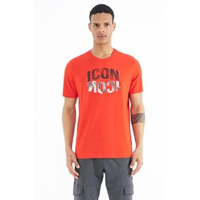 Tommy Life 88174 Fiesta Yazı Baskılı O Yaka Standart Kalıp Erkek T-Shirt