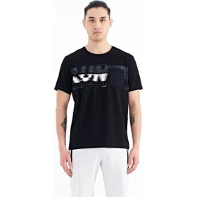 Tommy Life 88200 Kırmızı Ön Cep Detaylı Baskılı Standart Kalıp Erkek T-shirt