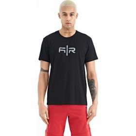 Tommy Life 88206 Siyah Yazı Baskılı O Yaka Standart Kalıp Erkek T-Shirt