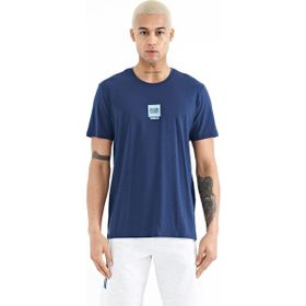 Tommy Life 88210 Kırmızı Minimal Baskılı O Yaka Standart Kalıp Erkek T-Shirt