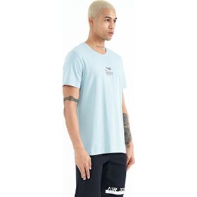 Tommy Life 88222 Açık Mavi Baskılı O Yaka Standart Kalıp Erkek T-shirt