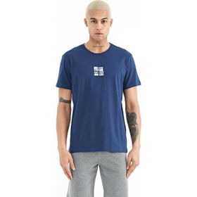 Tommy Life 88222 Açık Mavi Baskılı O Yaka Standart Kalıp Erkek T-shirt