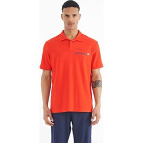 Tommy Life 88236 Fiesta Yazı Baskılı Standart Form Polo Yaka Erkek T-Shirt