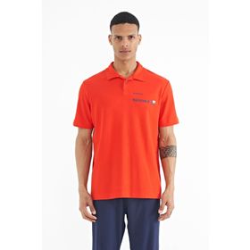 Tommy Life 88236 Fiesta Yazı Baskılı Standart Form Polo Yaka Erkek T-Shirt