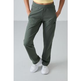 Tommy Life 94148 Gizli Fermuar Cepli Rahat Form Klasik Paça Haki Kadın Eşofman Alt
