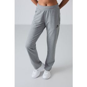 Tommy Life 94148 Gri Melanj Gizli Fermuar Cepli Rahat Form Klasik Paça Kadın Eşofman Altı