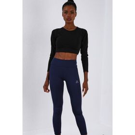 Tommy Life 94568 İndigo Yüksek Bel Toparlayıcı Slim Fit Dar Paça Kadın Tayt