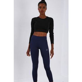 Tommy Life 94568 İndigo Yüksek Bel Toparlayıcı Slim Fit Dar Paça Kadın Tayt