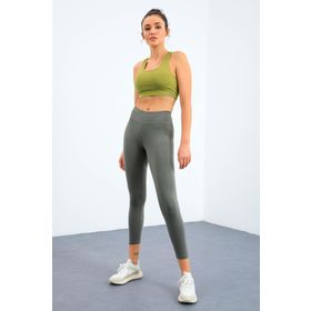 Tommy Life 94577 Çağla Kadın Yüksek Bel Termal Slim Fit Dar Paça Tayt