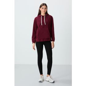 Tommy Life 94577 Siyah Kadın Yüksek Bel Termal Slim Fit Dar Paça Tayt