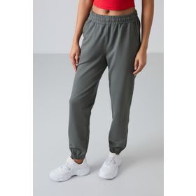 Tommy Life 94583 Cepli Yüksek Bel Rahat Form Lastik Paça Çağla Kadın Eşofman Altı