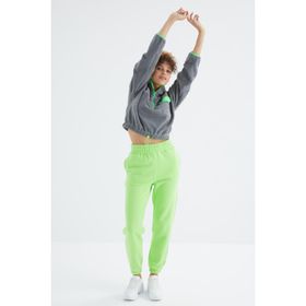 Tommy Life 94624 Fıstık Yeşil Kadın Eşofman Alt
