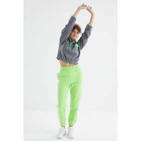 Tommy Life 94624 Fıstık Yeşil Kadın Eşofman Alt