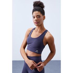 Tommy Life 95283 Gül Kurusu Yüksek Bel Toparlayıcı Çapraz Sırt Detaylı Slim Fit Kadın Tayt Takım