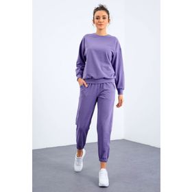 Tommy Life 95287 Eflatun Kadın Eşofman Takımı